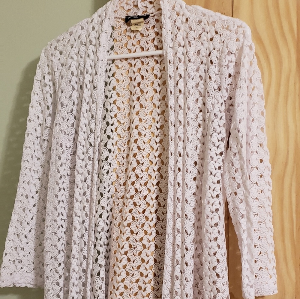 White Cardigan